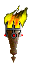 Flaming Torch